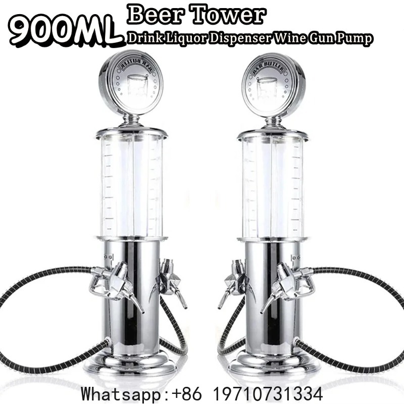 Wine Beer Garden - Dispenser Minuman Beralkohol 900ML, Pompa Wine