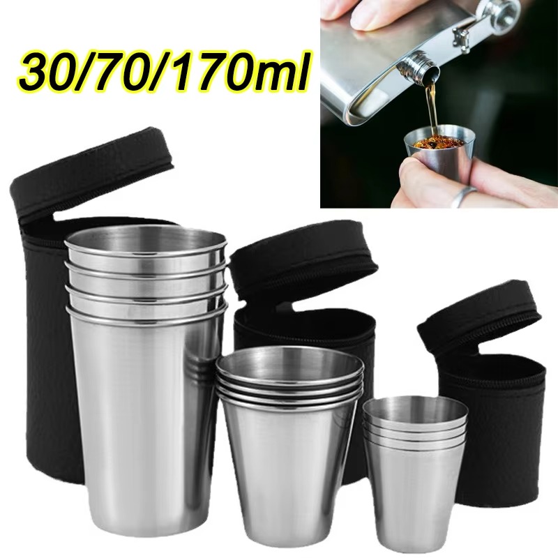 Beer Flight Set - 30Ml/70Ml/170Ml Cangkir Perjalanan Luar Ruangan 4
