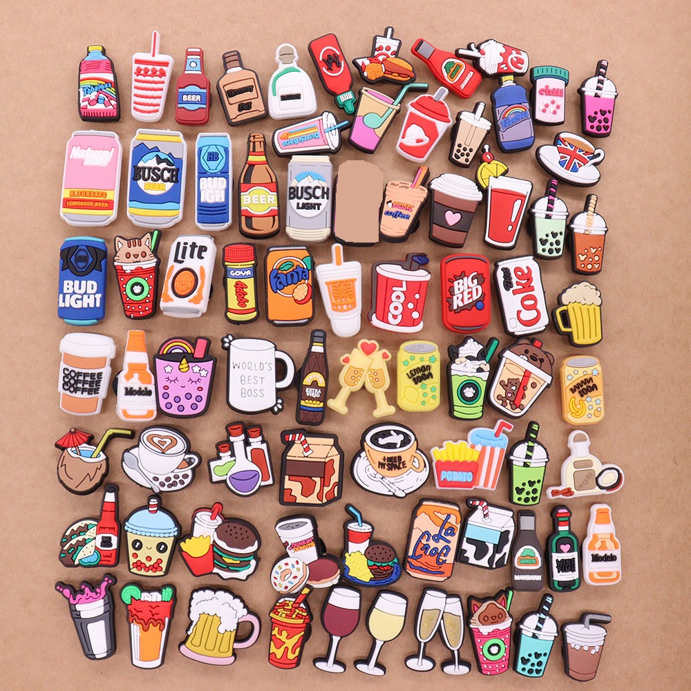 Wine Beer Garden - Ornamen sandal lubang dekorasi, 1 buah