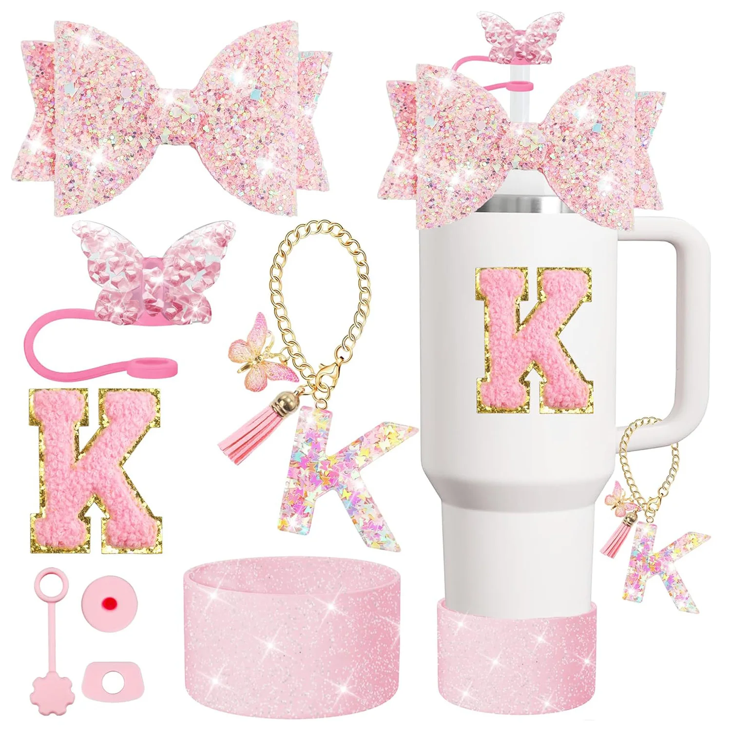 Bottle Stopper Set - 8 Buah Set Aksesori Cup untuk