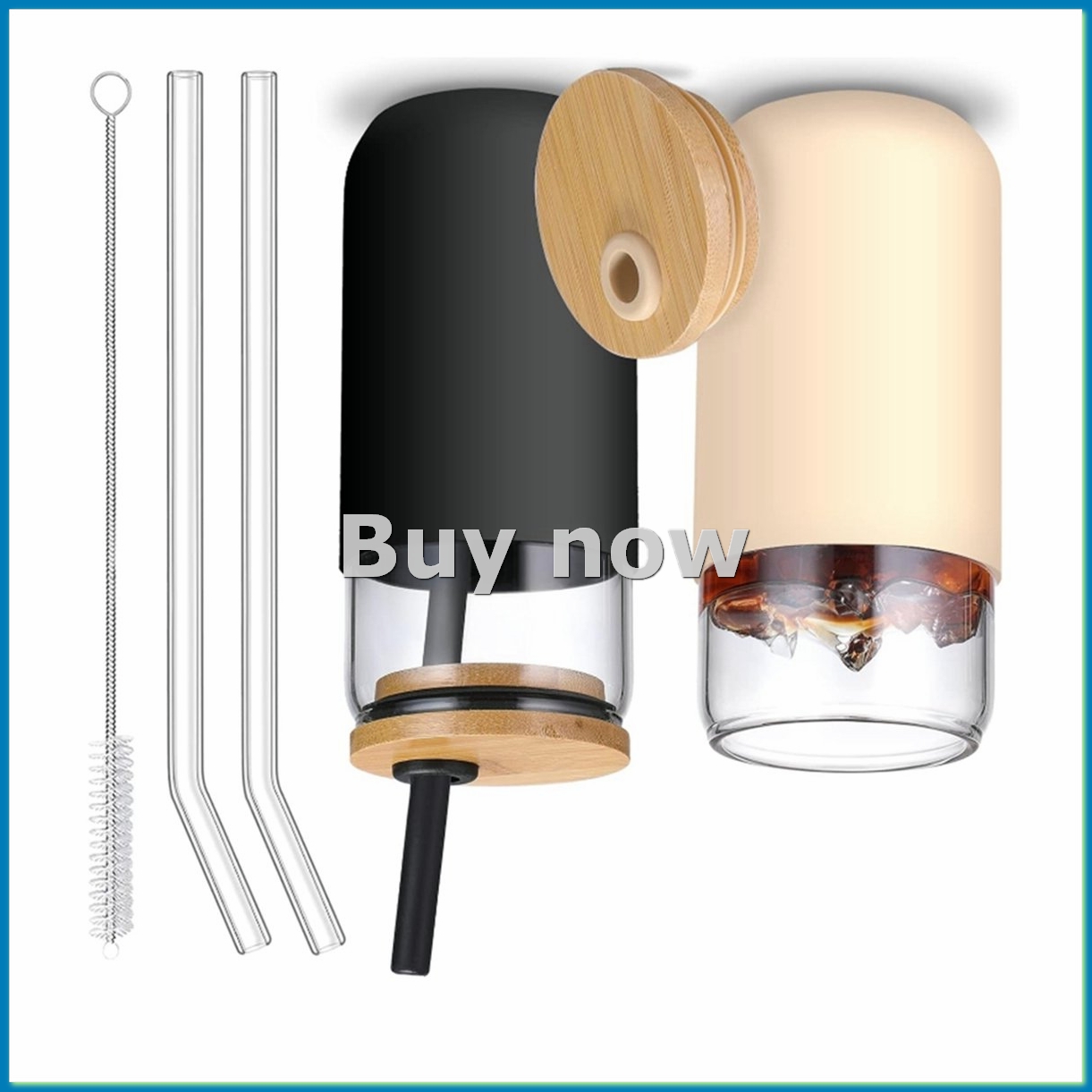 Beer & Wine Grab - 2 Warna 20 OZ Gelas Kaca