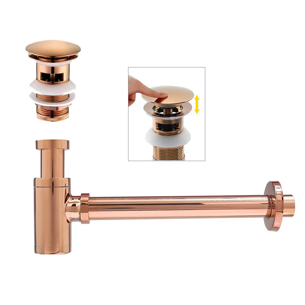 Bottle Stopper Set - Mawar Kamar Mandi Siphon Drainer Botol