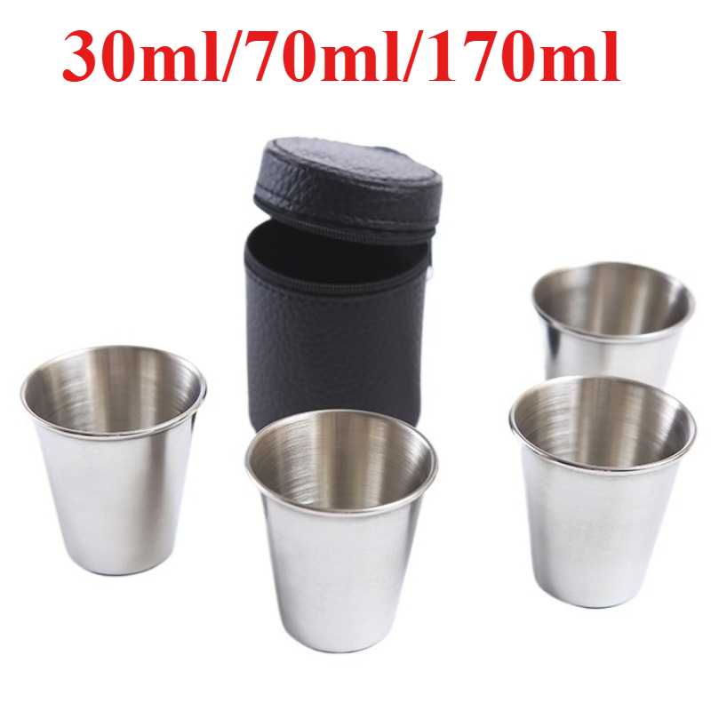 4 Buah/Set Cangkir Air Baja Ta - Beer Flight Set ulasan dan harga