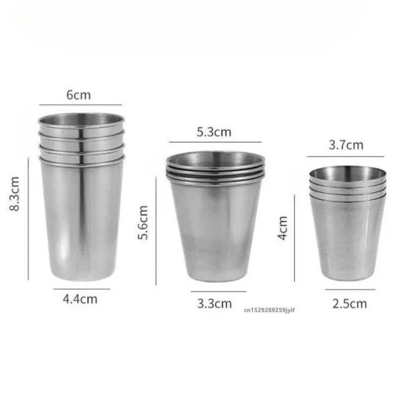 Set 4 Gelas Mini Stainless Ste - Beer Flight Set ulasan dan harga