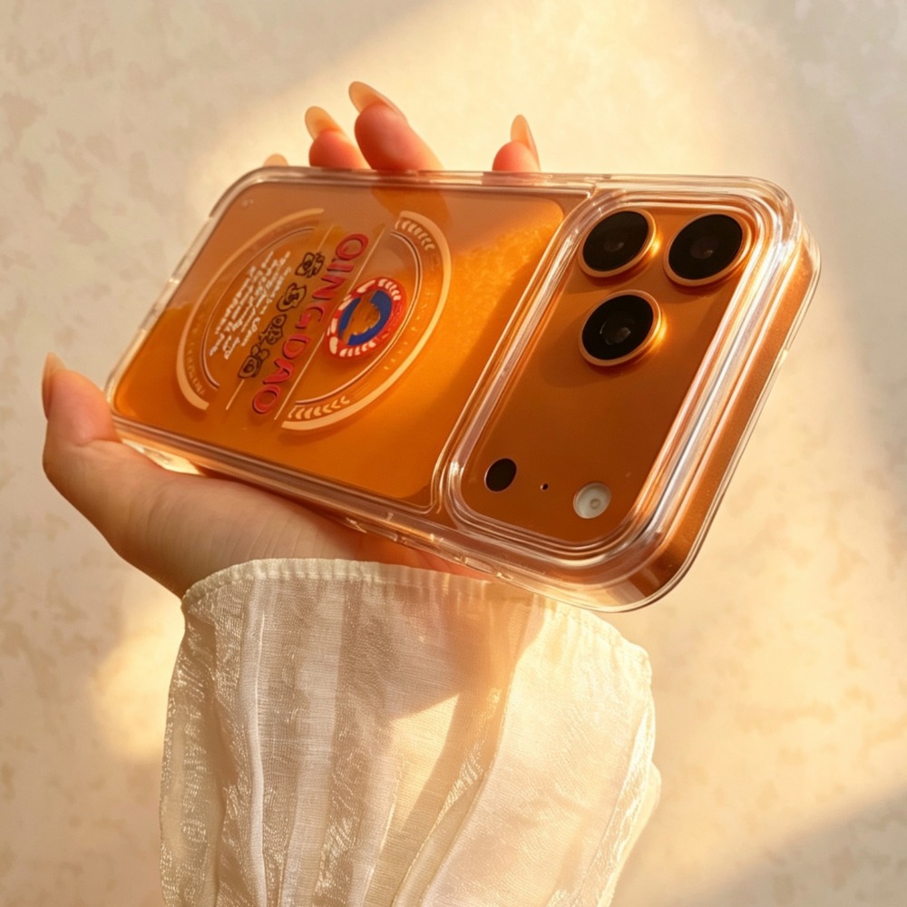 Casing Ponsel Cairan Pasir Ger - Beer & Wine Grab ulasan dan harga
