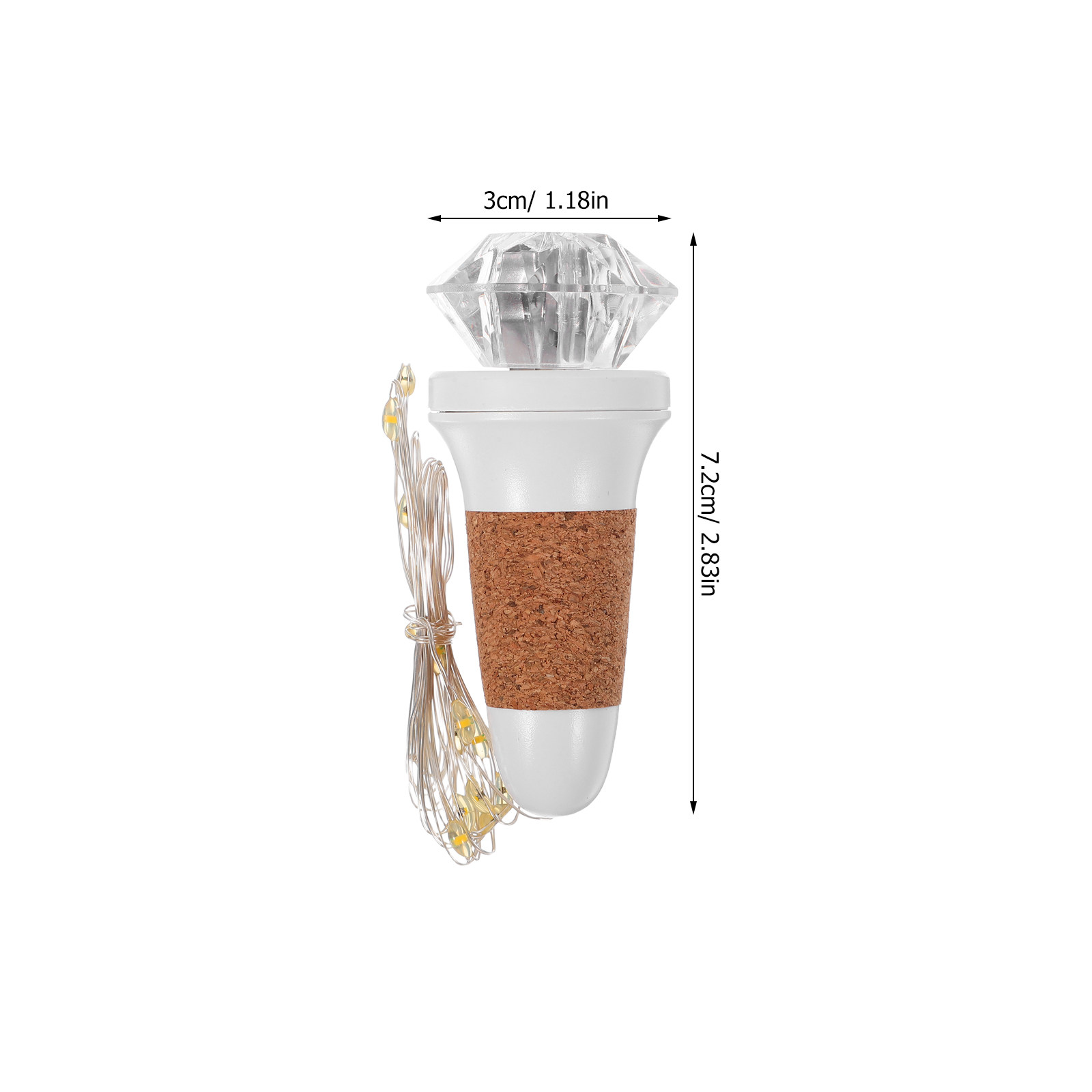 Lampu LED Cork yang Dapat Diis - Wine Beer Garden ulasan dan harga