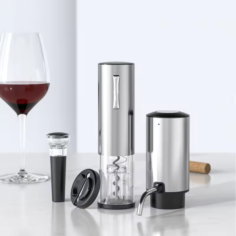 Desain baru 2024 4-in-1 Set pe - Bottle Stopper Set ulasan dan harga