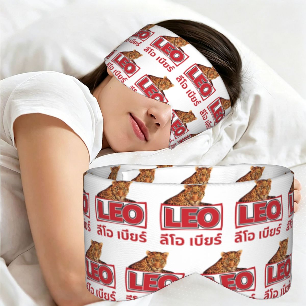 Masker Tidur Leo Beer Bangkok, - Beer & Wine Grab ulasan dan harga