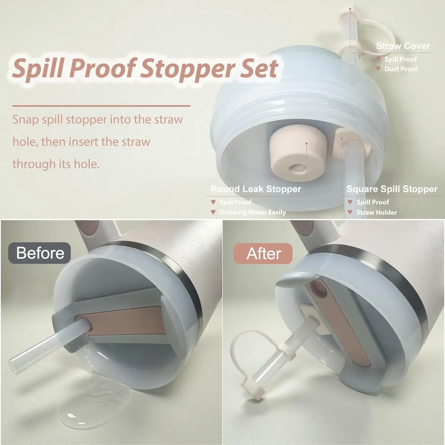 9 buah Set Stopper anti tumpah - Bottle Stopper Set ulasan dan harga