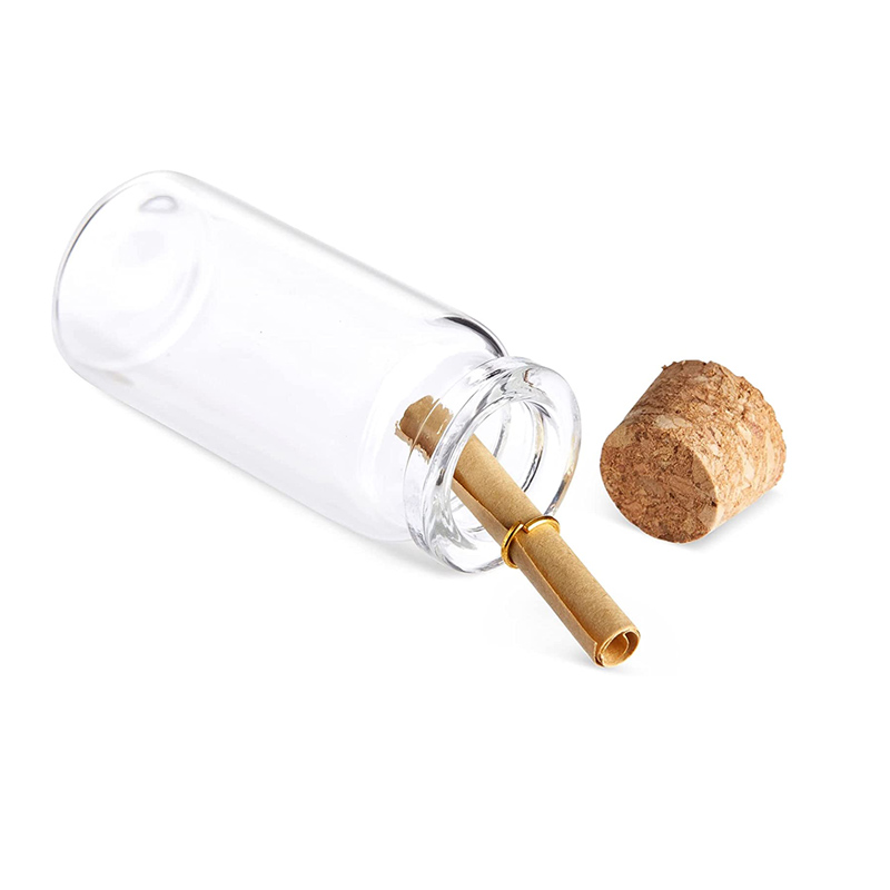 10 Buah Botol Kaca Kecil denga - Bottle Stopper Set ulasan dan harga