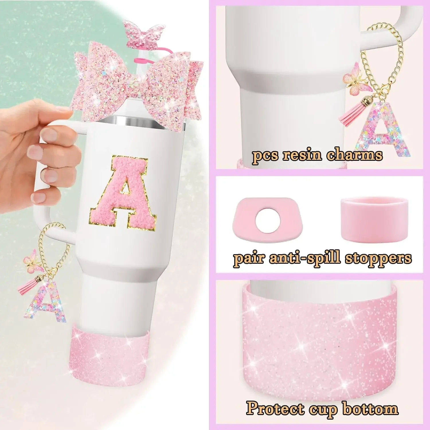 8 Buah Set Aksesori Cup untuk  - Bottle Stopper Set ulasan dan harga