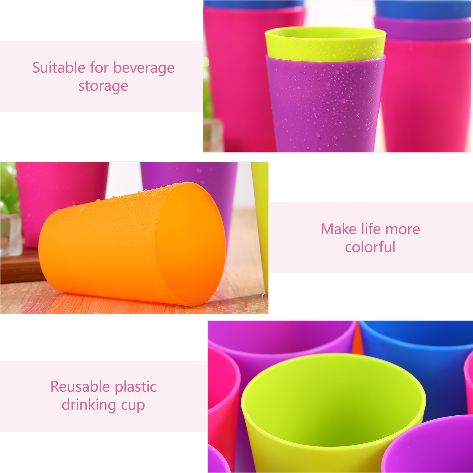 15 Buah Gelas Minum Plastik Wa - Wine Mix With Beer ulasan dan harga