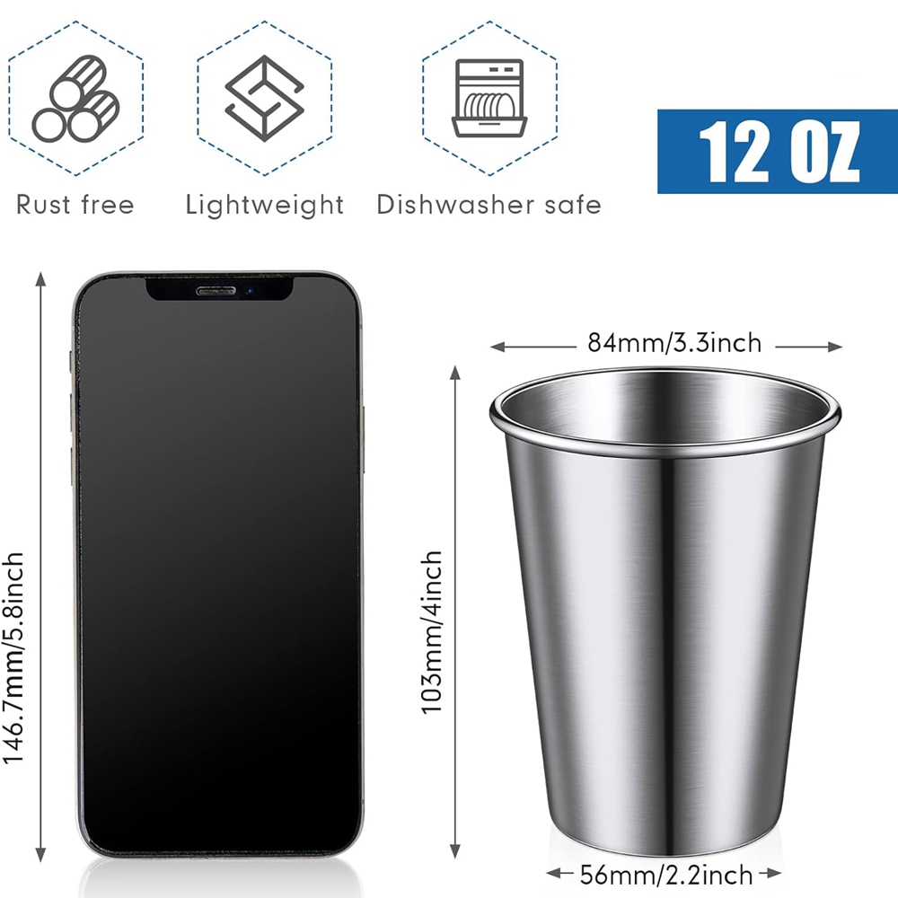 Set 6 Buah Cangkir Baja Tahan  - Beer Flight Set ulasan dan harga